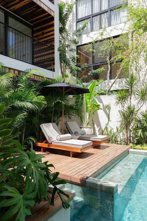 トゥルムBeautiful Aldea Zama Ph With Private Plunge Pool And Terraceアパートメント 0*, トゥルム