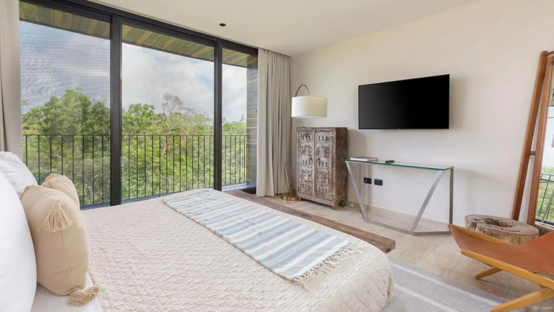 トゥルムBeautiful Aldea Zama Ph With Private Plunge Pool And Terraceアパートメント メキシコ