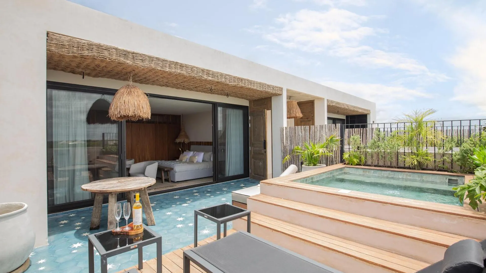 トゥルムBeautiful Aldea Zama Ph With Private Plunge Pool And Terraceアパートメント